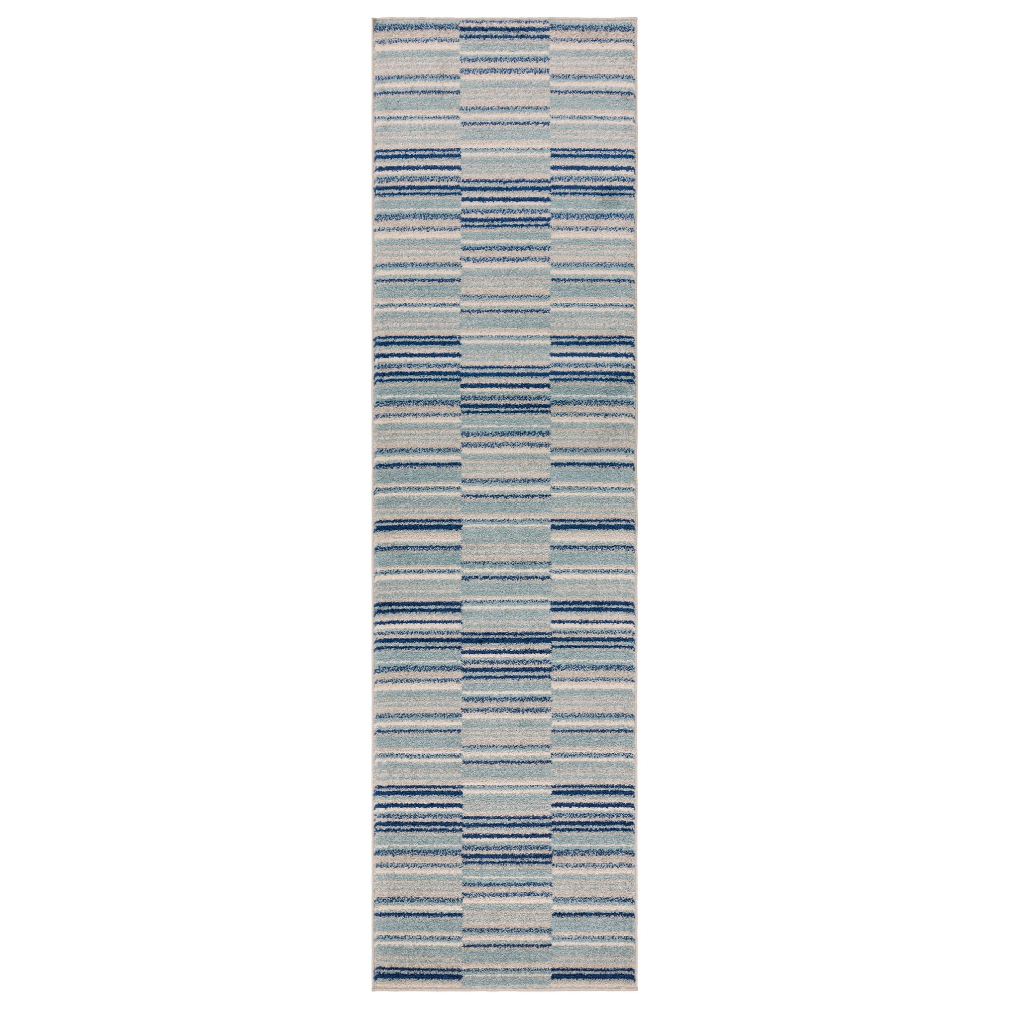 Kusový koberec Jars Blue Stripe běhoun Rozměry: 66x240 cm
