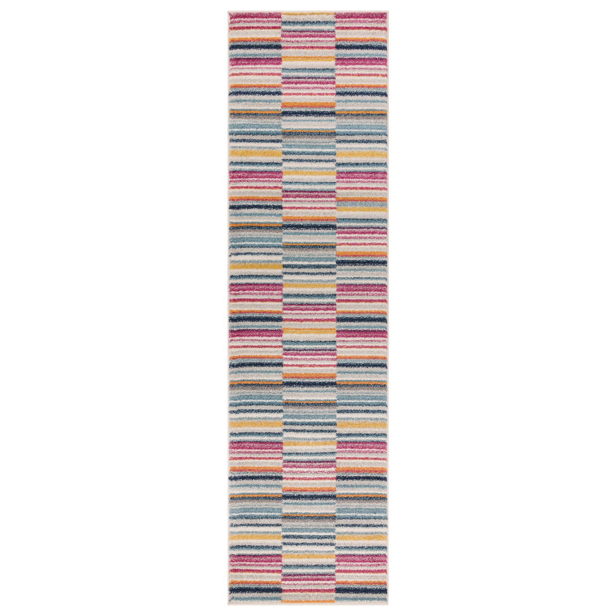 Kusový koberec Jars Multicolor Stripe běhoun Rozměry: 66x240 cm