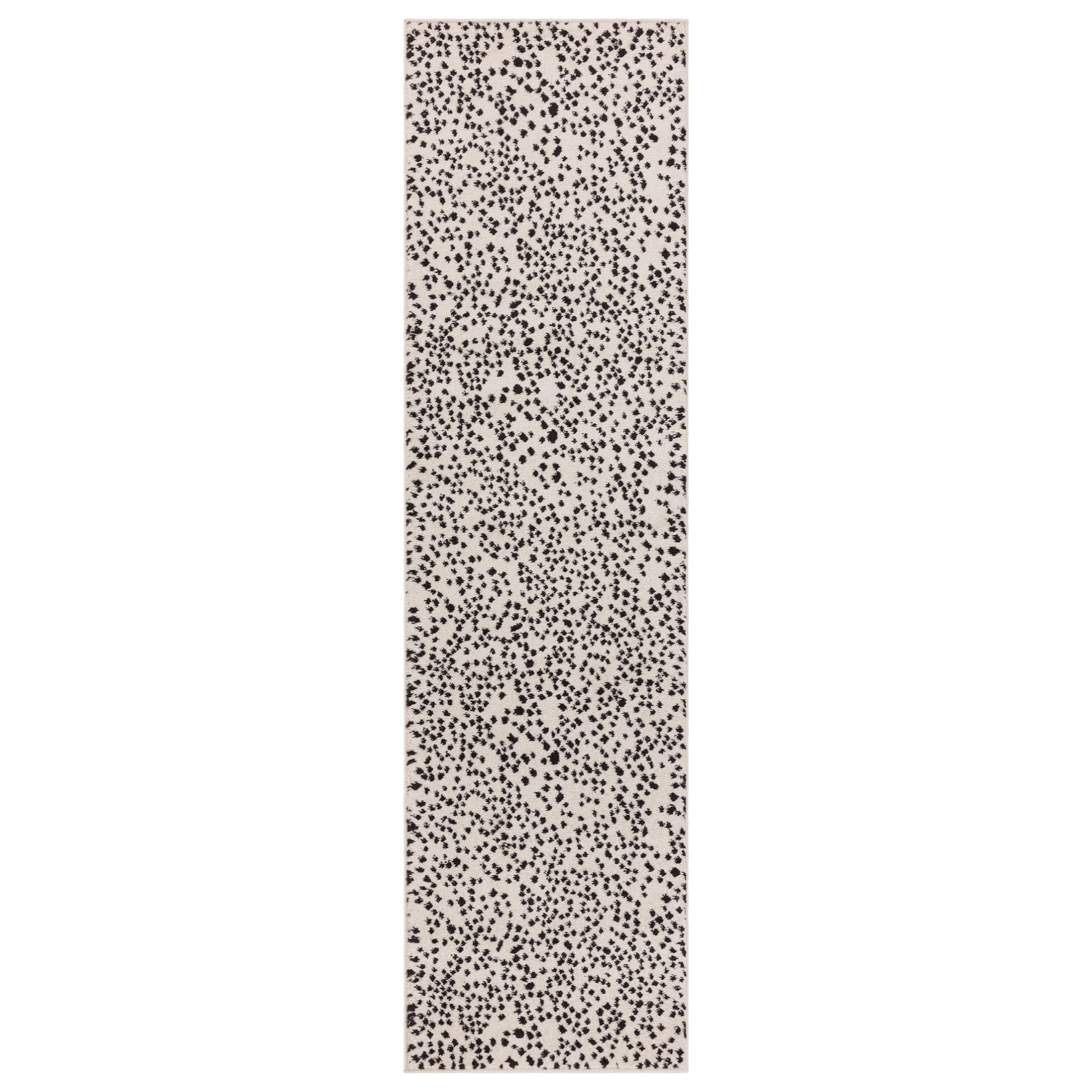 Kusový koberec Jars Black Spotty běhoun Rozměry: 66x240 cm
