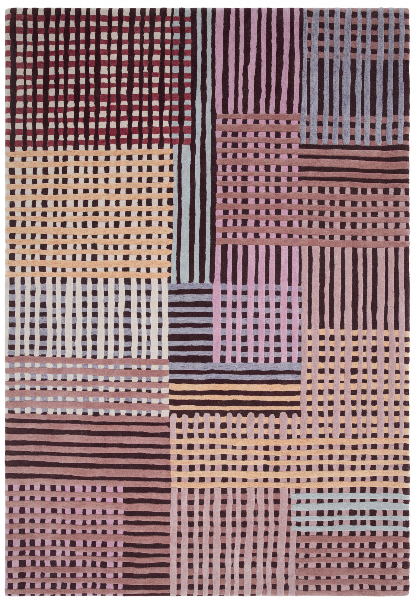 Kusový koberec Kampa Red Multi Rozměry: 120x170 cm