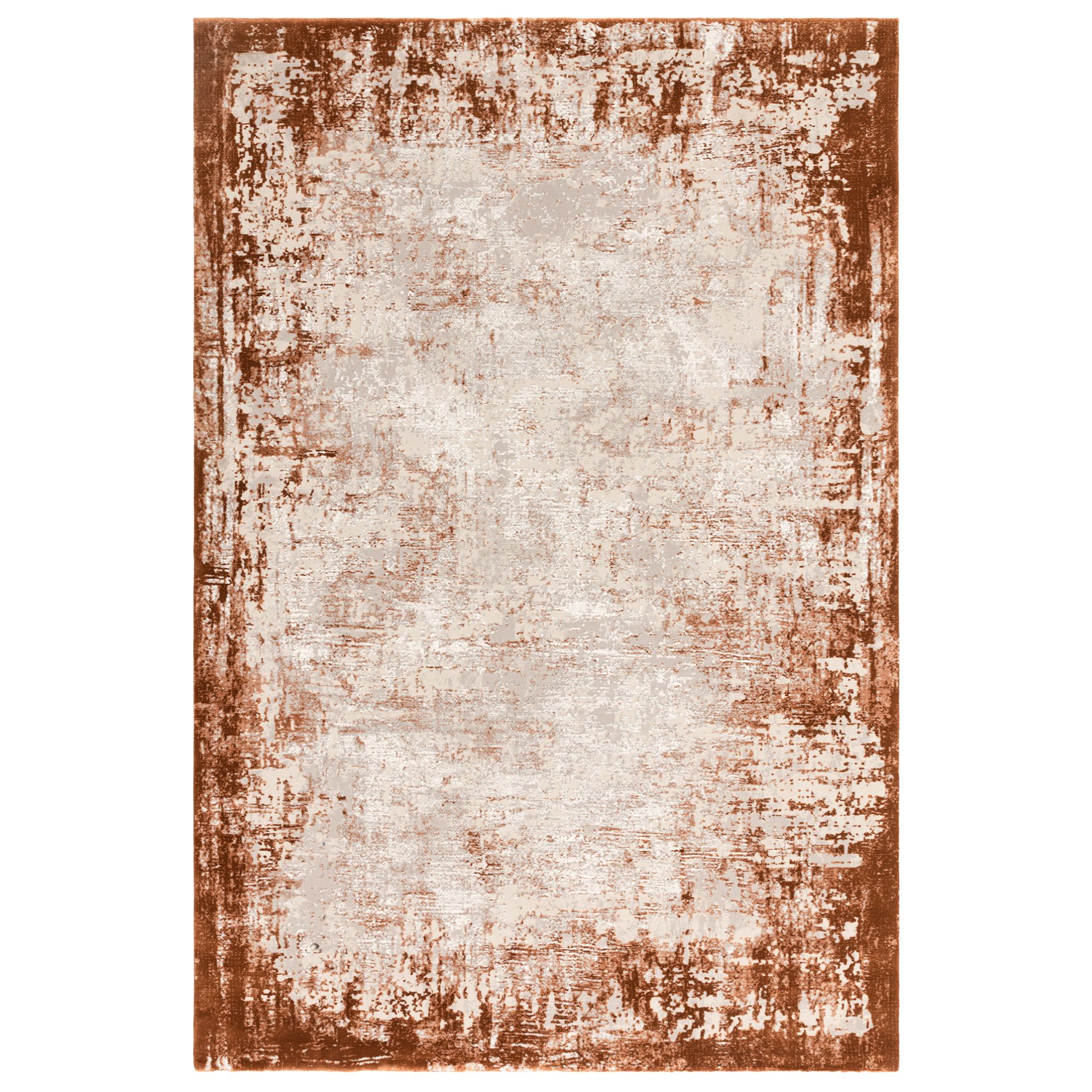 Kusový koberec Zoom Border Terracotta Rozměry: 240x340 cm