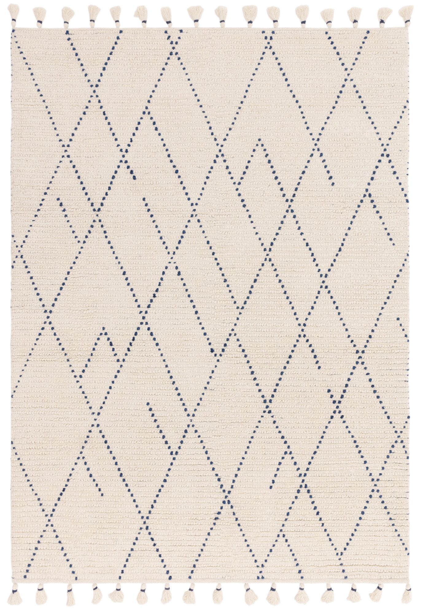 Kusový koberec Livan Cream Blue Linear Rozměry: 120x170 cm