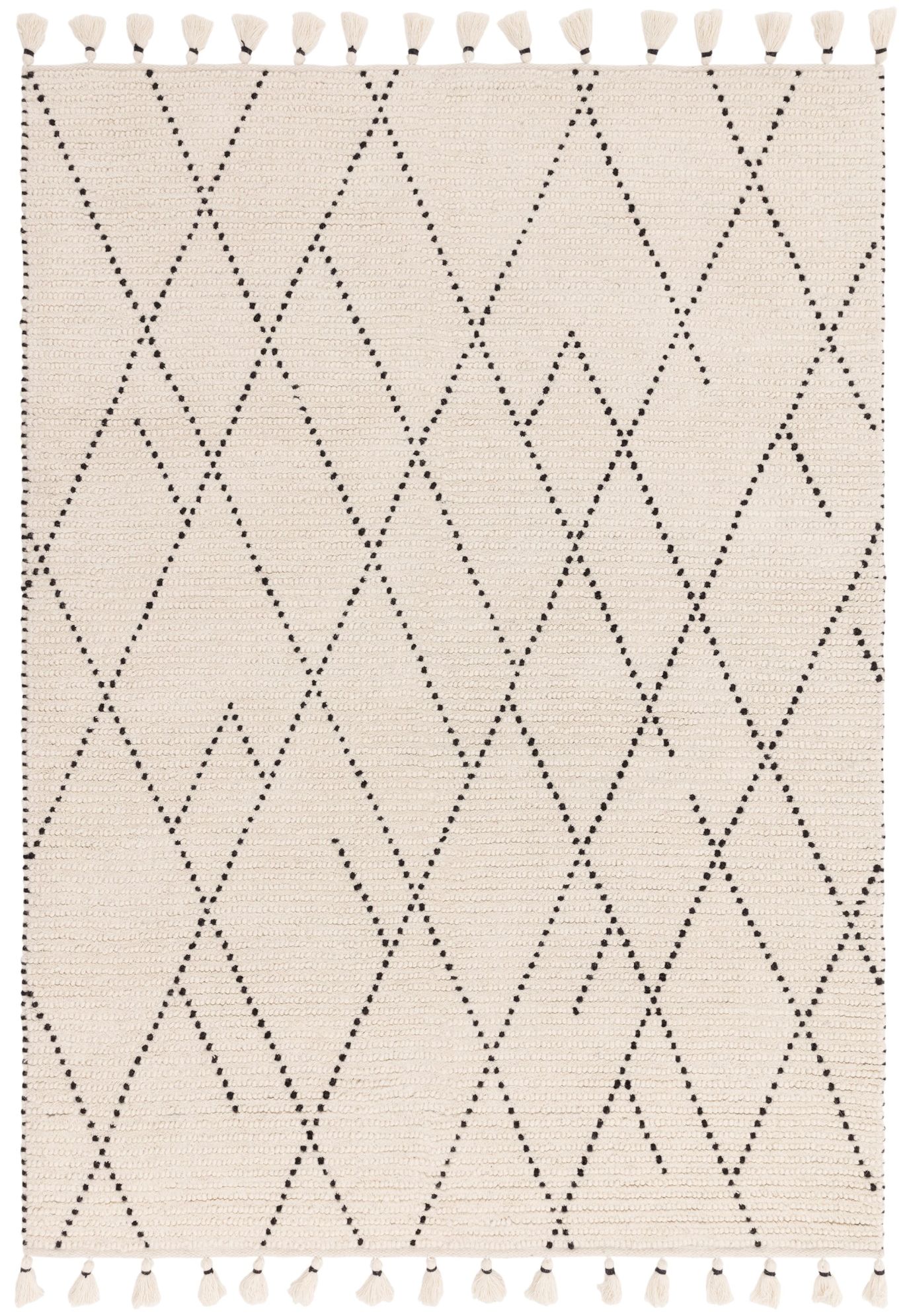 Kusový koberec Livan Cream Black Linear Rozměry: 200x290 cm