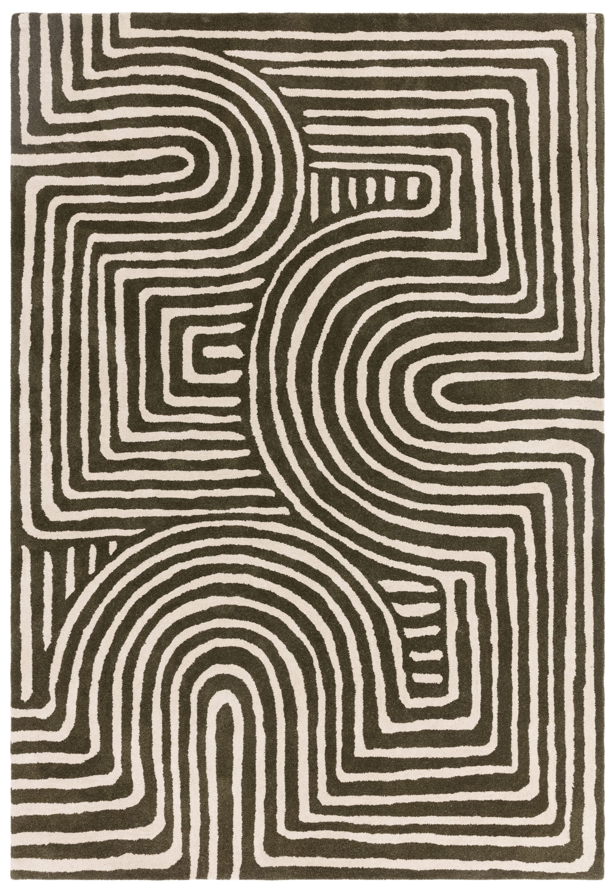 Kusový koberec Jigsaw Curve Forest Rozměry: 160x230 cm