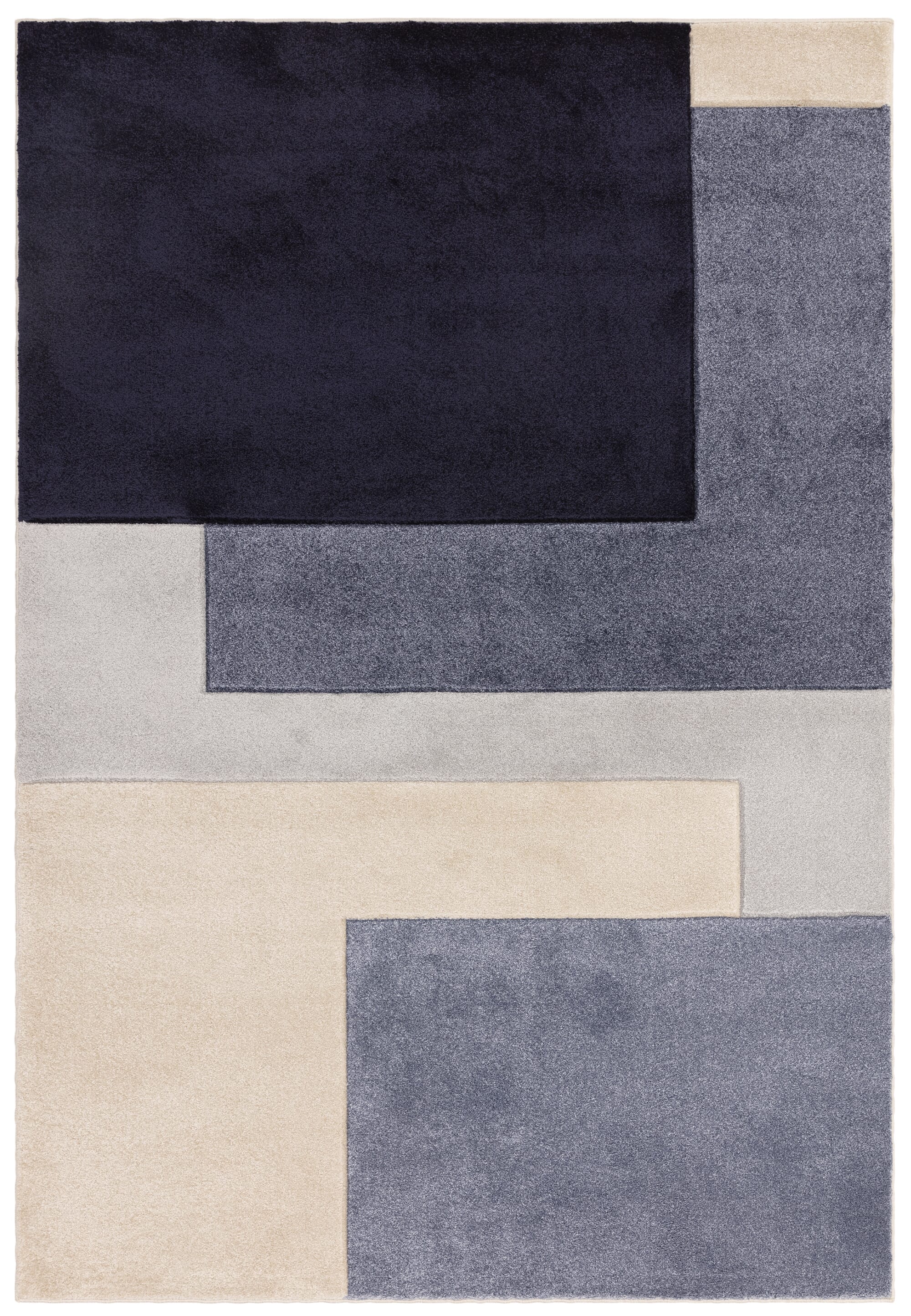 Kusový koberec Furla Blocks Blue Rozměry: 120x170 cm