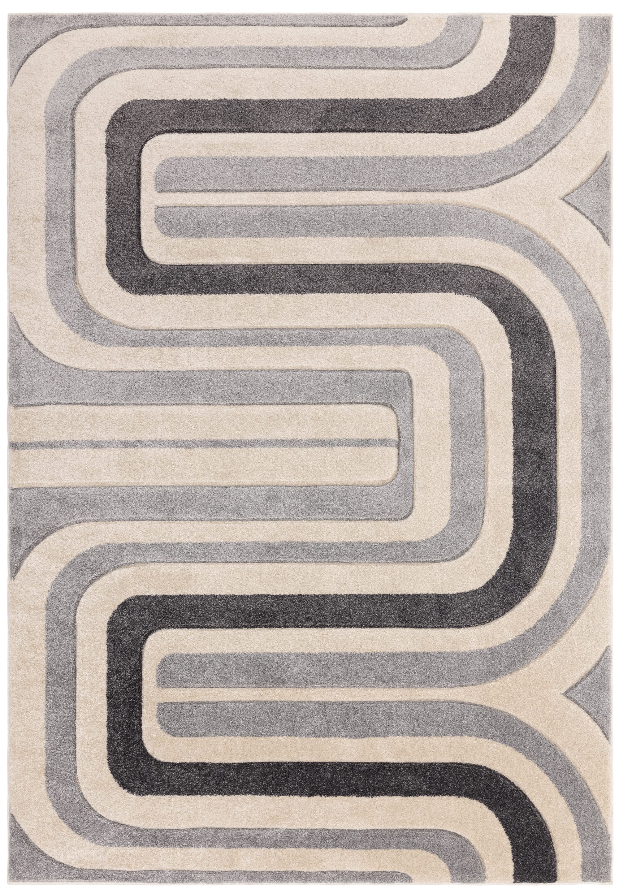 Kusový koberec Furla Contour Grey Rozměry: 200x290 cm