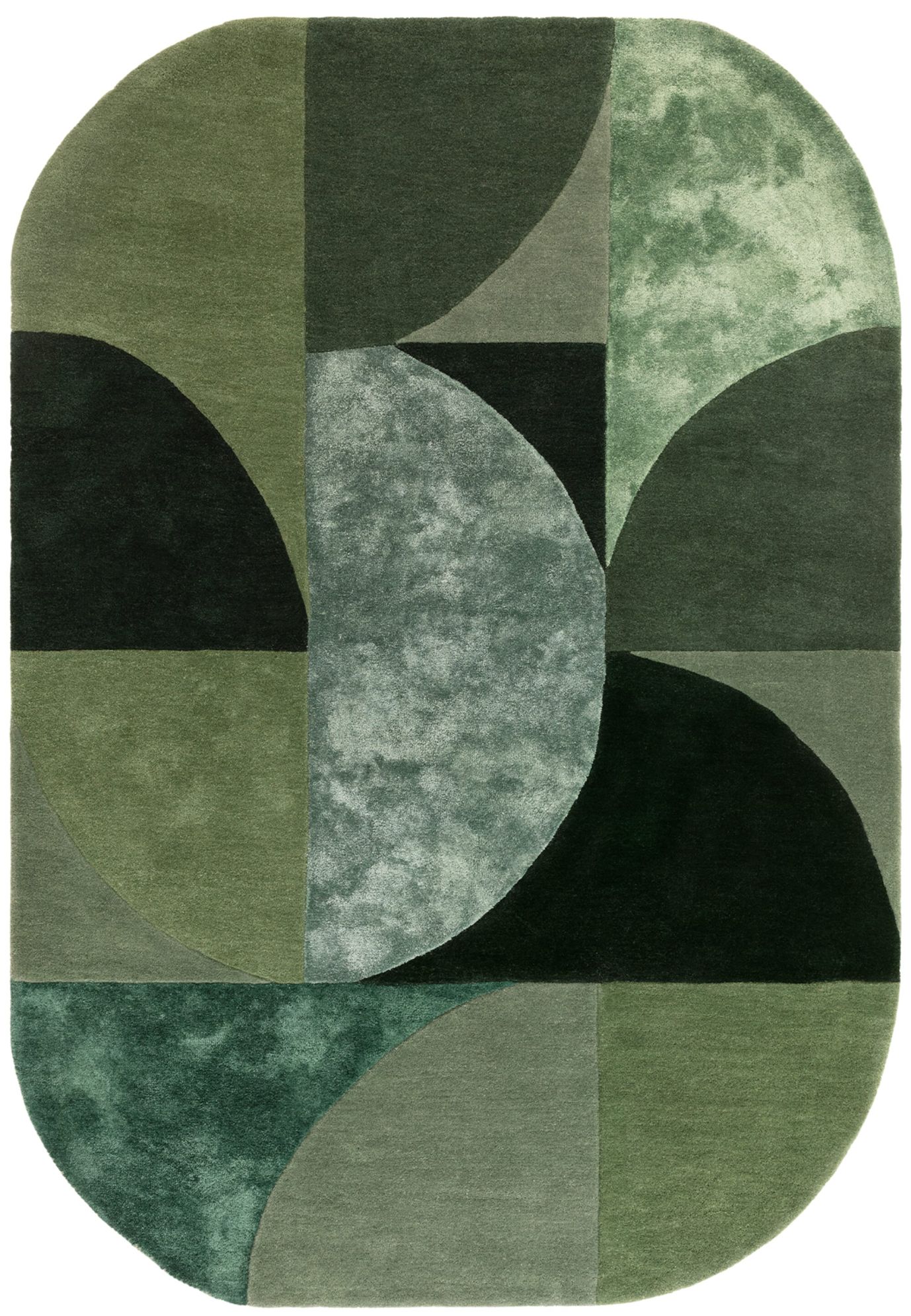 Kusový koberec Blondie Oval Forest Rozměry: 200x300 cm