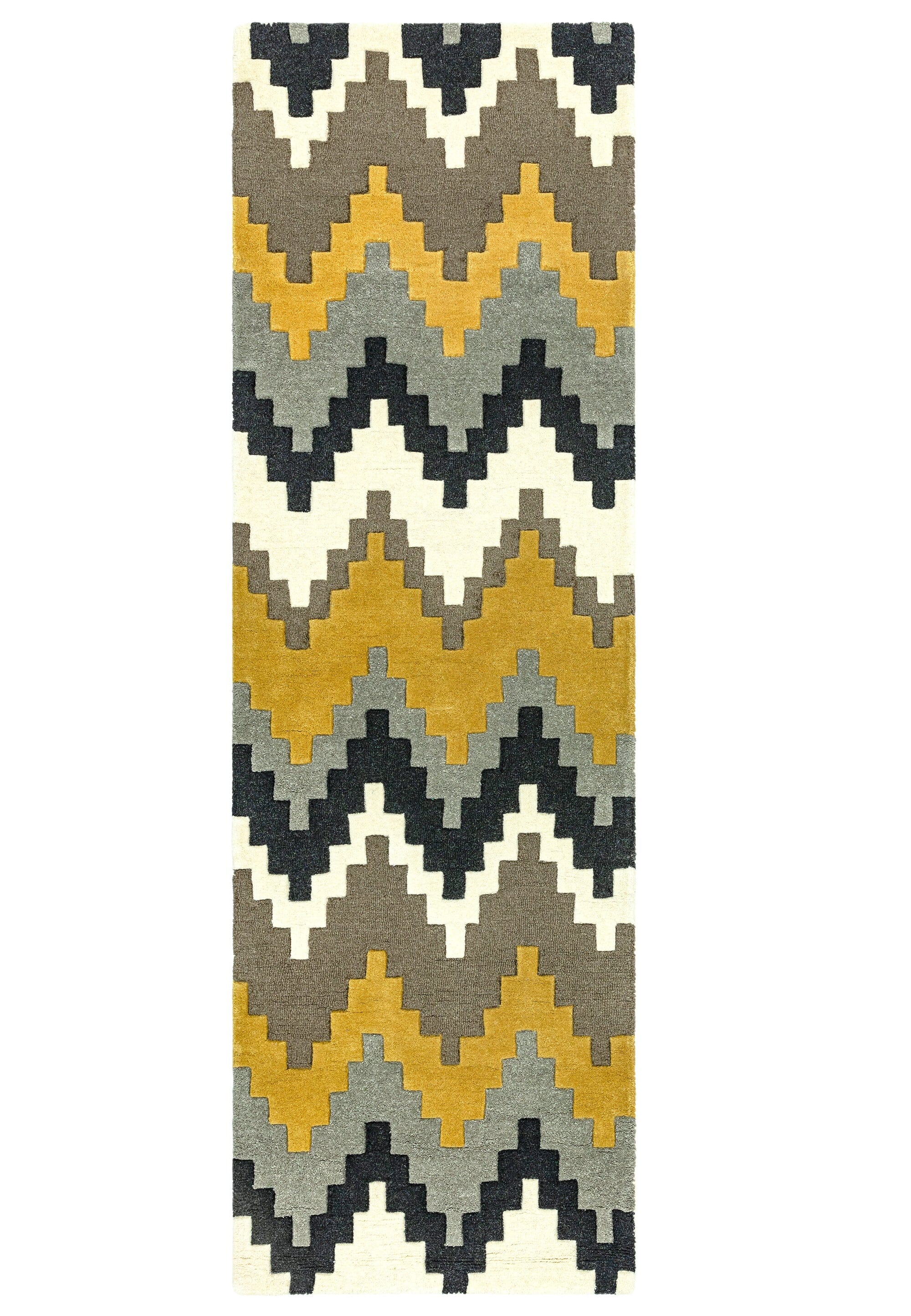 Kusový koberec Blondie Cuzzo Mustard - běhoun Rozměry: 70x240 cm