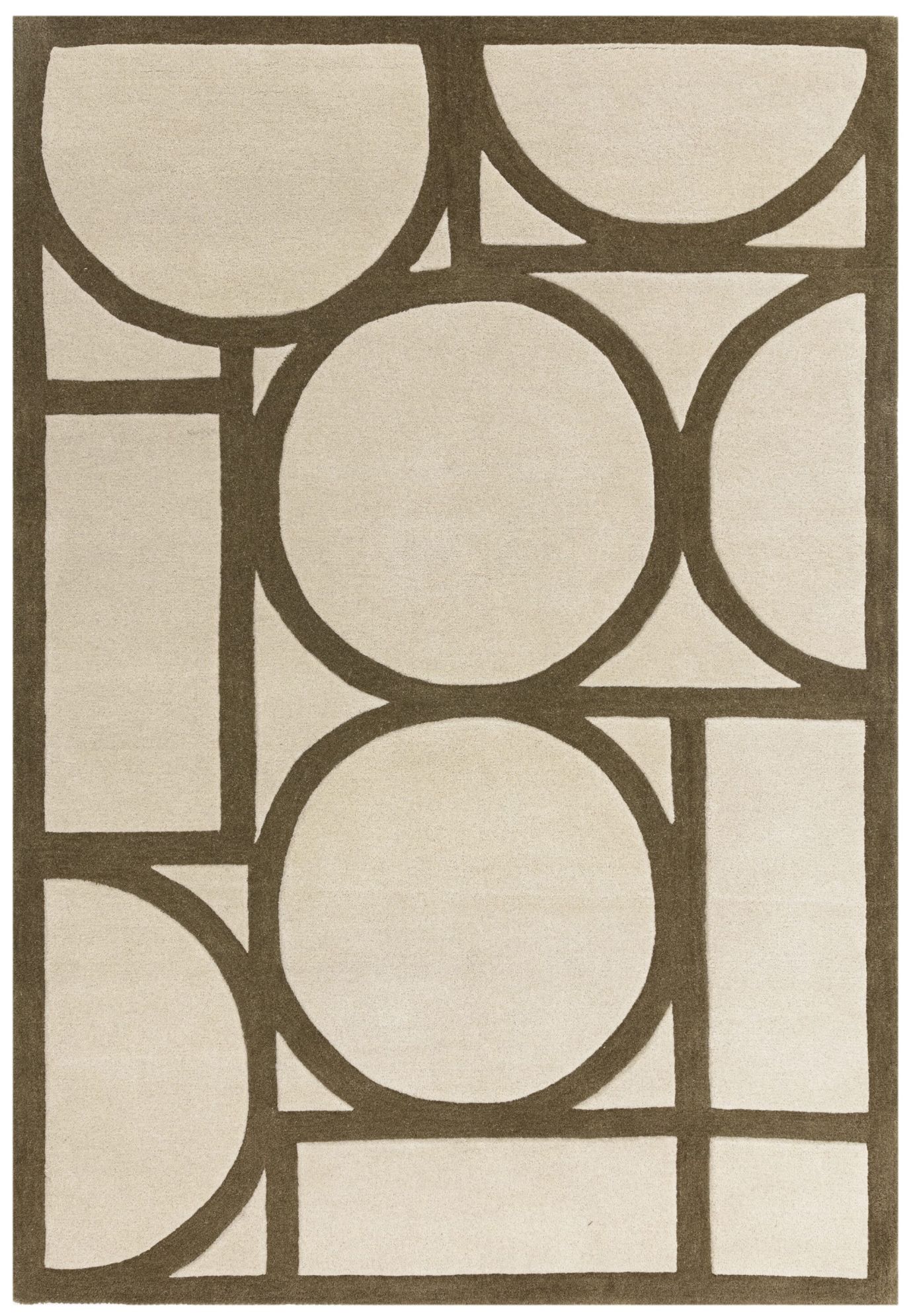 Kusový koberec Newtor Khaki Rozměry: 120x170 cm