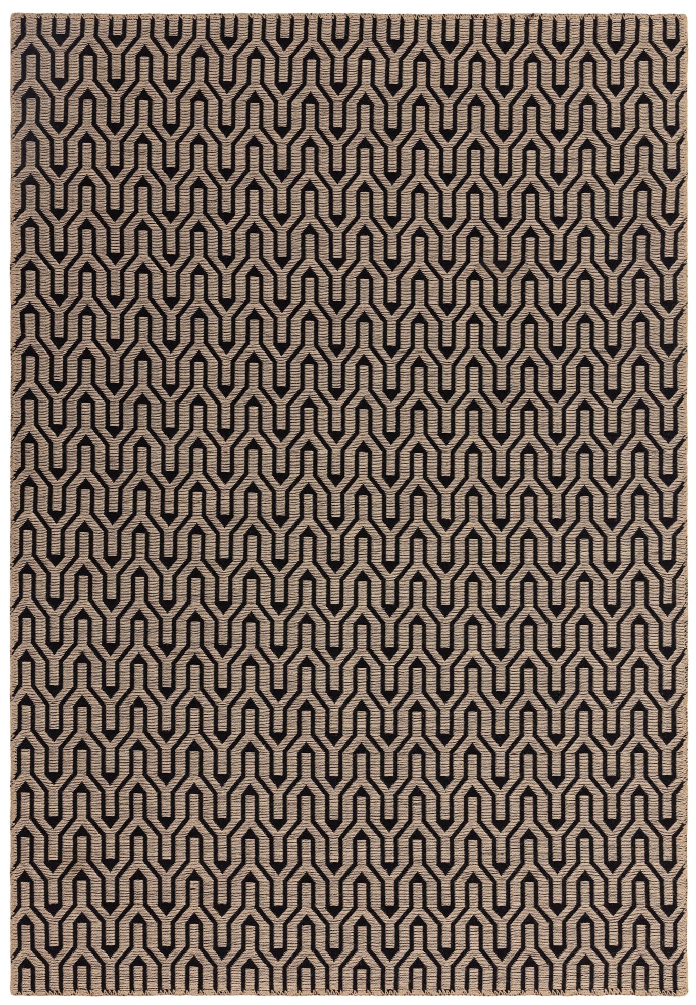 Kusový koberec Radio Black Lattice Rozměry: 120x170 cm