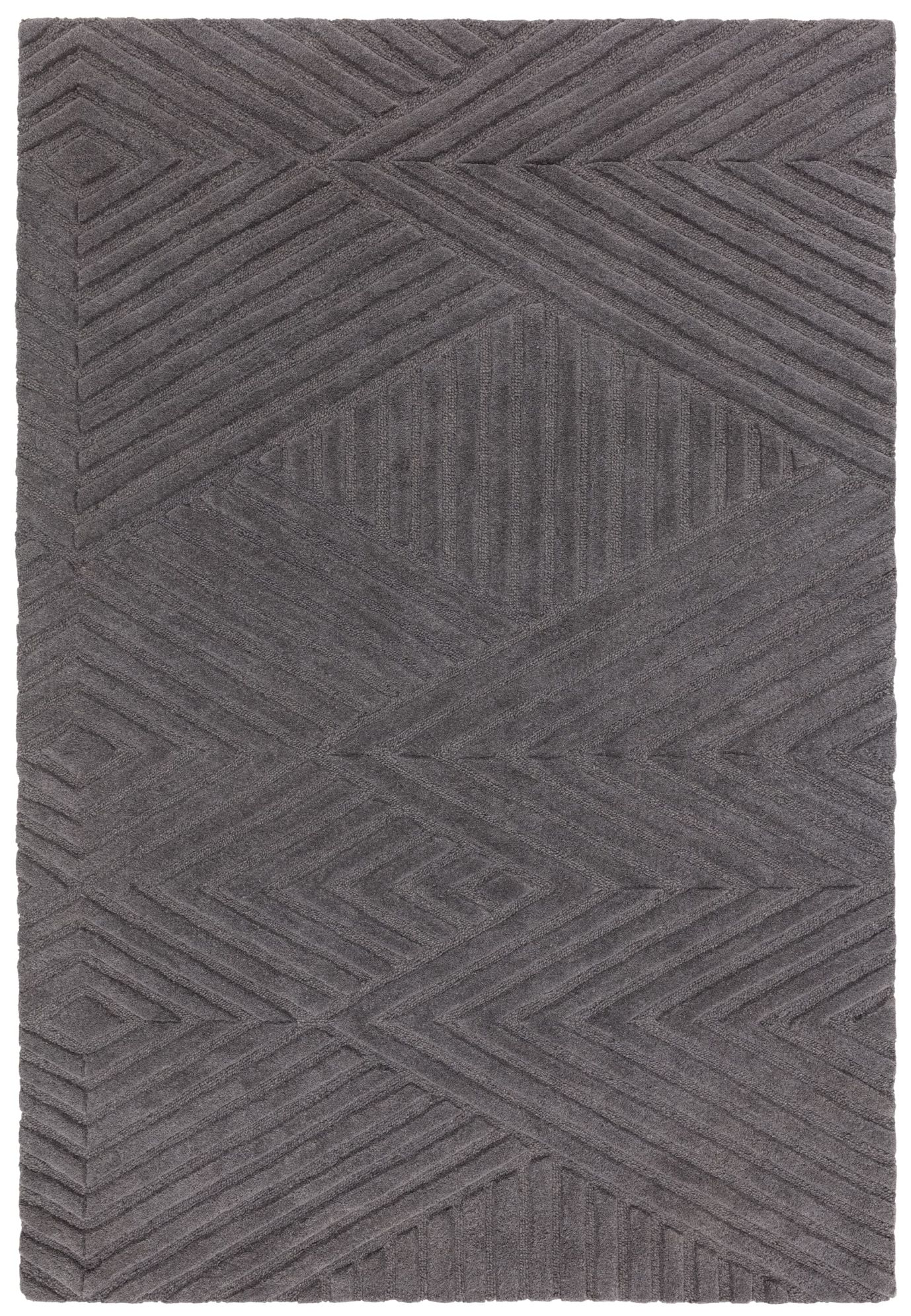 Černý koberec Eminem Graphite Rozměry: 120x170 cm