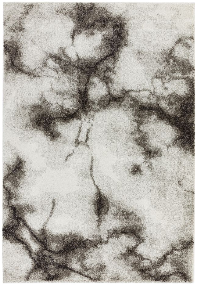 Šedý koberec Fanlong Cream Black Rozměry: 120x170 cm