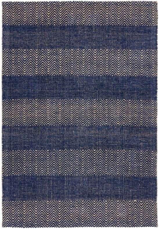 Modrý koberec Rebel Navy Blue Rozměry: 100x150 cm