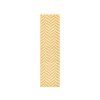 Kusový koberec Jars Yellow Chevron