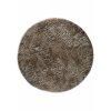 cookie taupe round rug