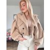 Dámska béžová bunda CYNTHIA