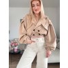Dámska béžová bunda CYNTHIA