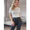 Dámsky pletený top ELSA biely