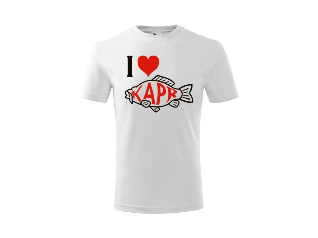Pánské vánoční tričko - I LOVE KAPR