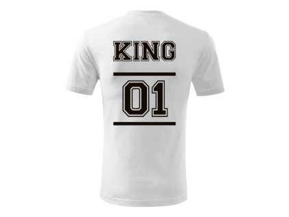 Tričko pro muže s potiskem - King