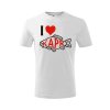 Dětské tričko s potiskem - I LOVE KAPR