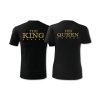 King a Queen - Trička pro páry s potiskem