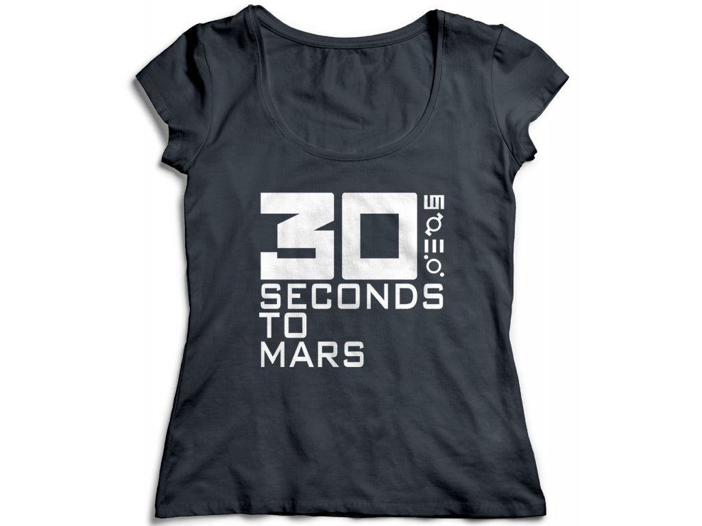 Dámske Tričko 30 Seconds To Mars BAND Farba: Biela, Veľkosť: L
