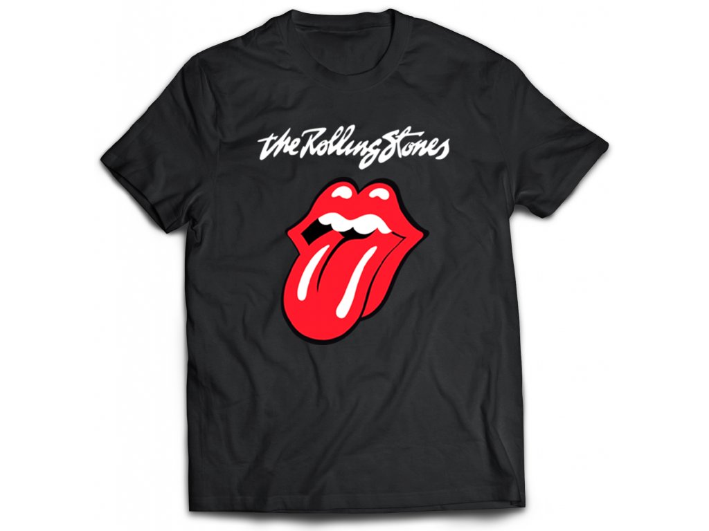 Pánske tričko The Rolling Stones Farba: Biela, Veľkosť: S