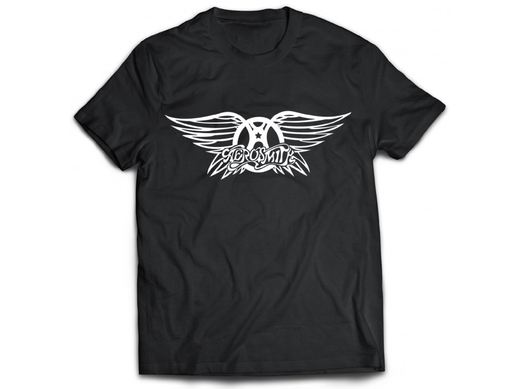 Pánske tričko Aerosmith Farba: Biela, Veľkosť: XXXL