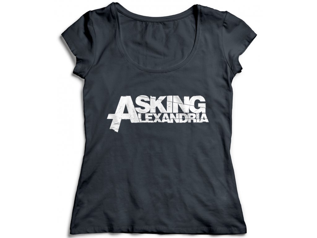 Dámske tričko Asking Alexandria Farba: Biela, Veľkosť: S