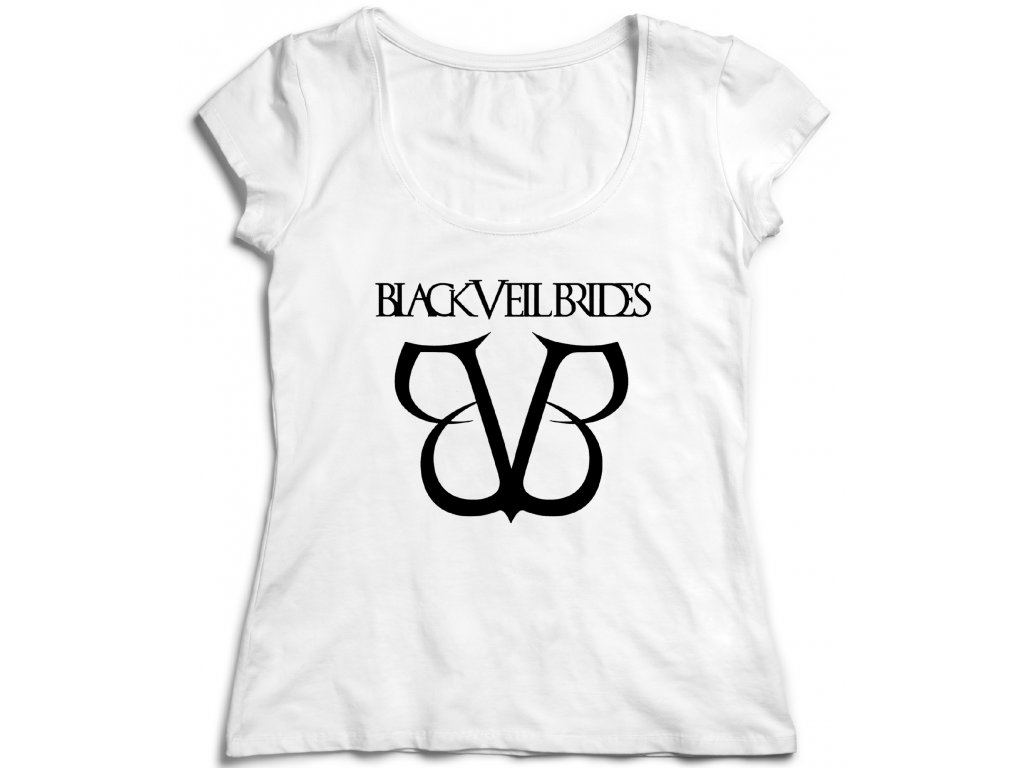 Dámske tričko Black Veil Brides Farba: Biela, Veľkosť: M