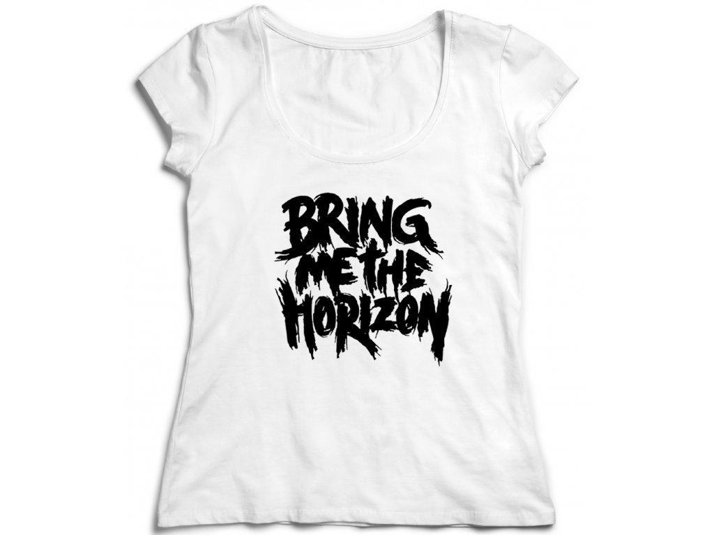 Dámske tričko Bring Me The Horizon Farba: Biela, Veľkosť: S