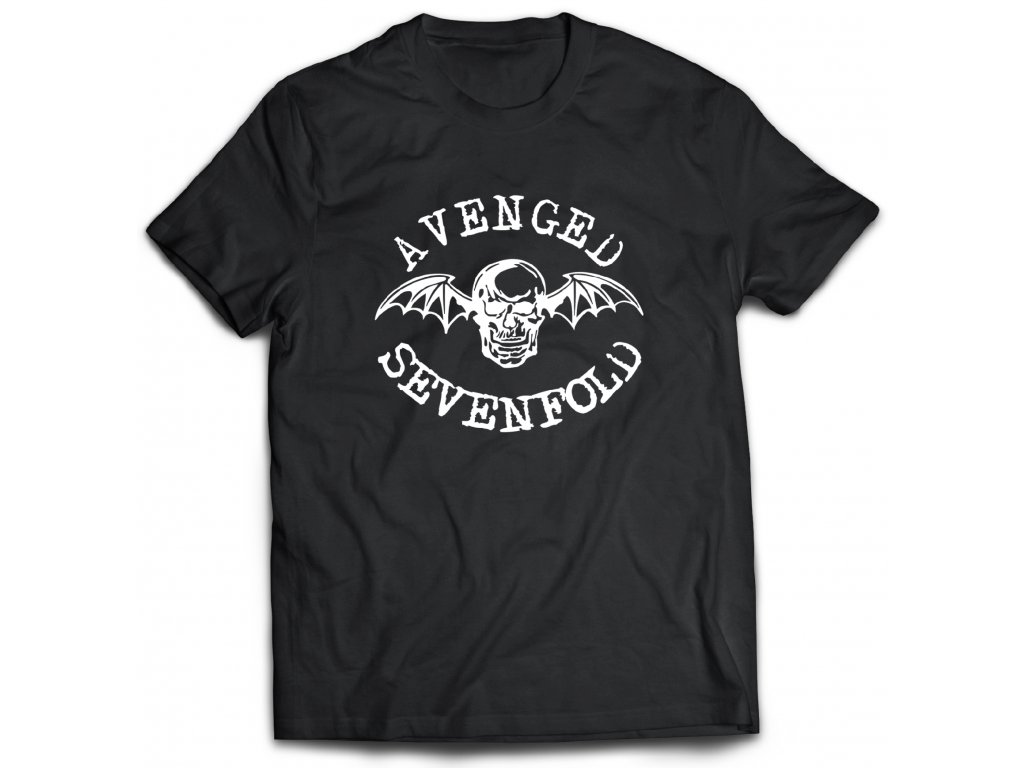 Pánske tričko Avenged Sevenfold Logo Farba: Biela, Veľkosť: M