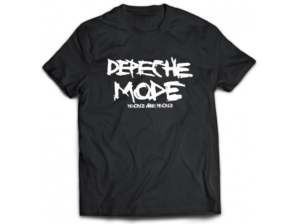 Pánske tričko Depeche Mode People Are People Farba: Biela, Veľkosť: S