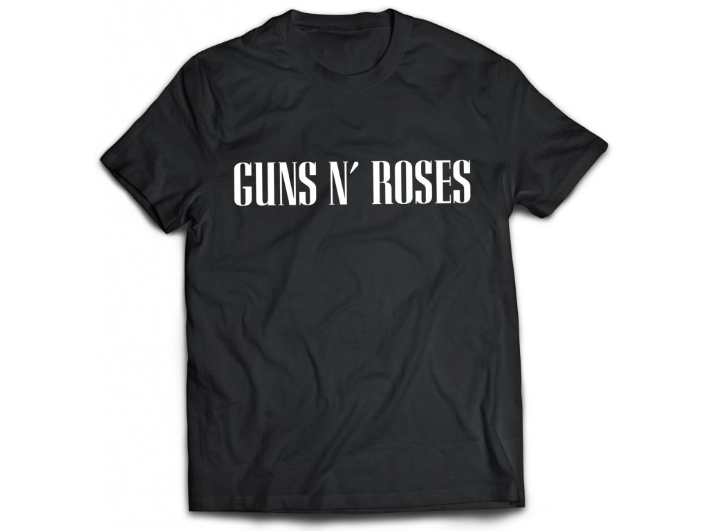 Pánske tričko Guns N' Roses Farba: Čierna, Veľkosť: M