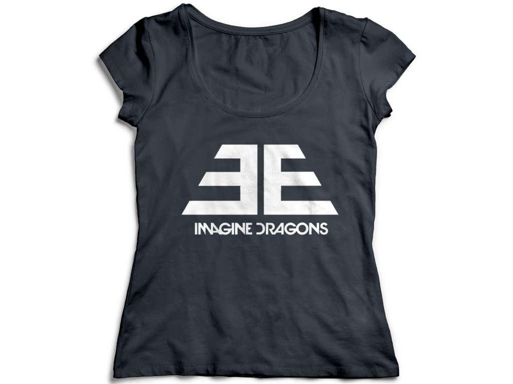 Dámske tričko Imagine Dragons Apron Farba: Biela, Veľkosť: XXL