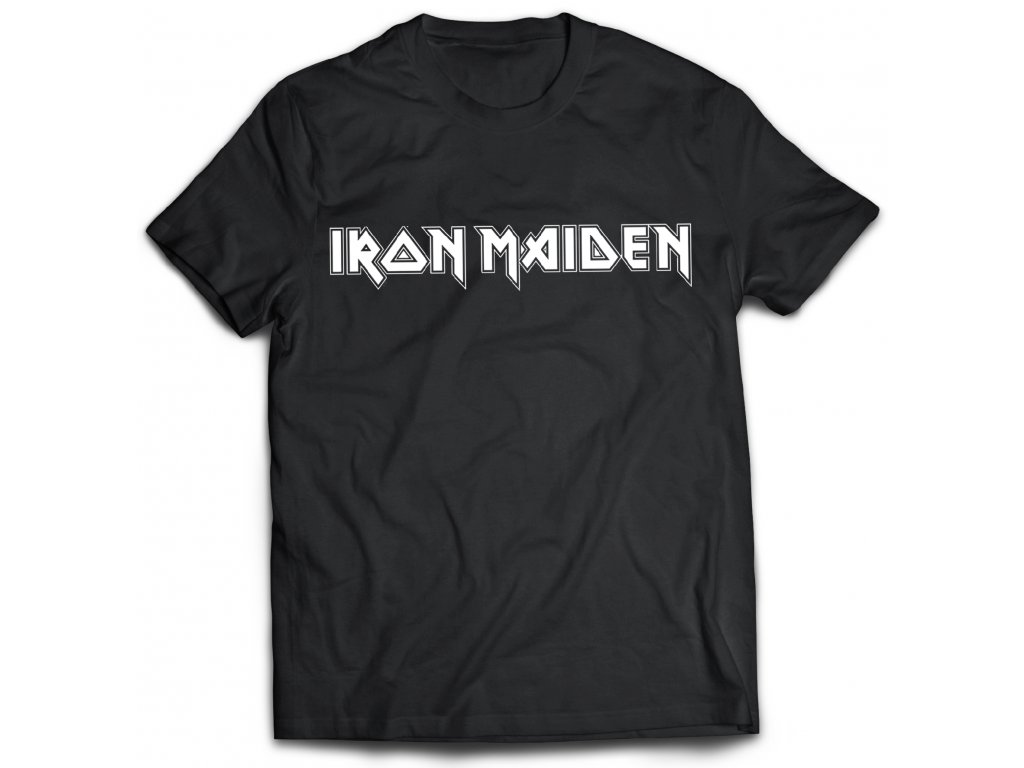 Pánske tričko Iron Maiden Farba: Biela, Veľkosť: M