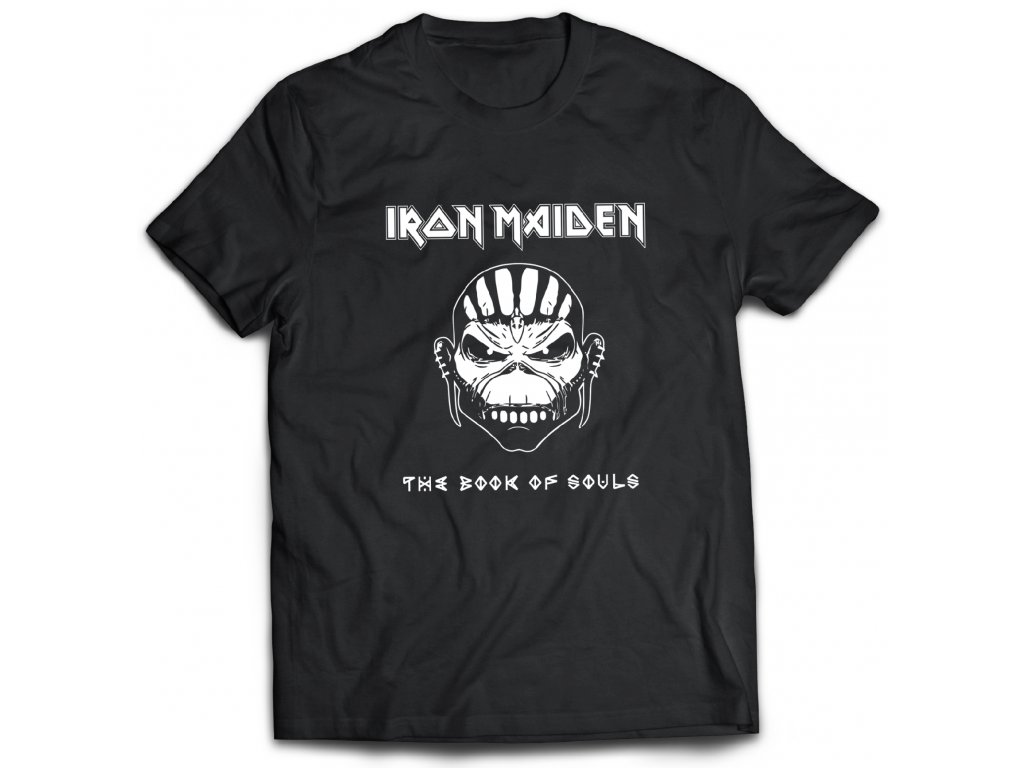 Pánske tričko Iron Maiden The Book Of Souls Farba: Biela, Veľkosť: M