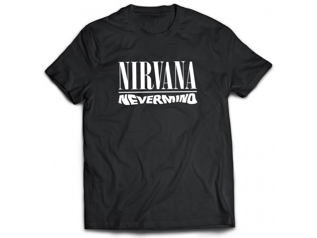 Pánske tričko Nirvana Nevermid Farba: Biela, Veľkosť: L