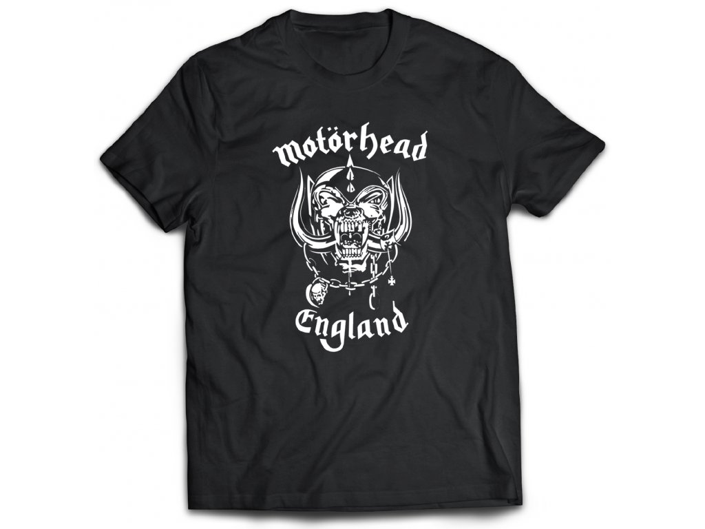 Pánske tričko Motörhead England Farba: Biela, Veľkosť: XXL
