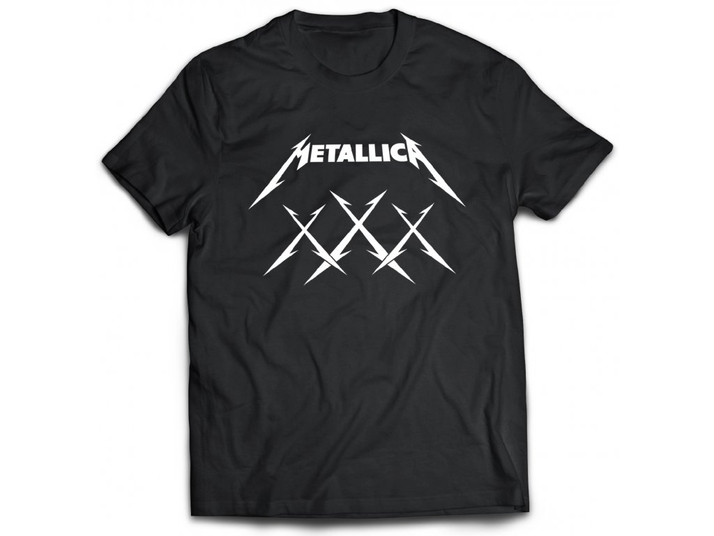 Pánske tričko Metallica Logo Farba: Biela, Veľkosť: M