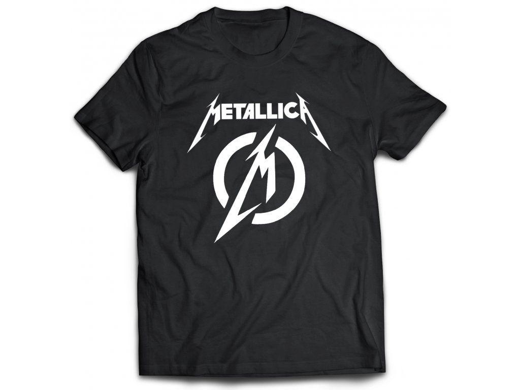 Pánske tričko Metallica Logo Band Farba: Biela, Veľkosť: XL