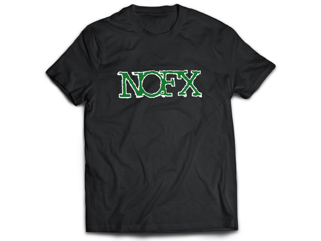 Pánske tričko NOFX Logo Farba: Biela, Veľkosť: XXXL