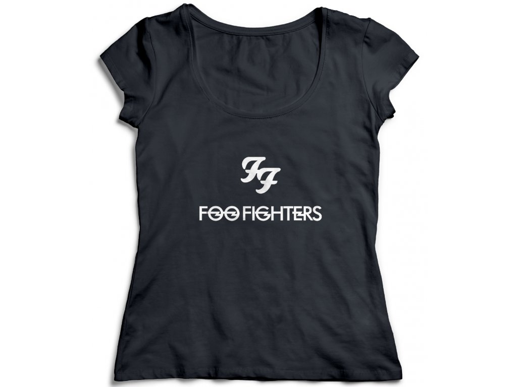 Dámske tričko Foo Fighters Band Farba: Biela, Veľkosť: S