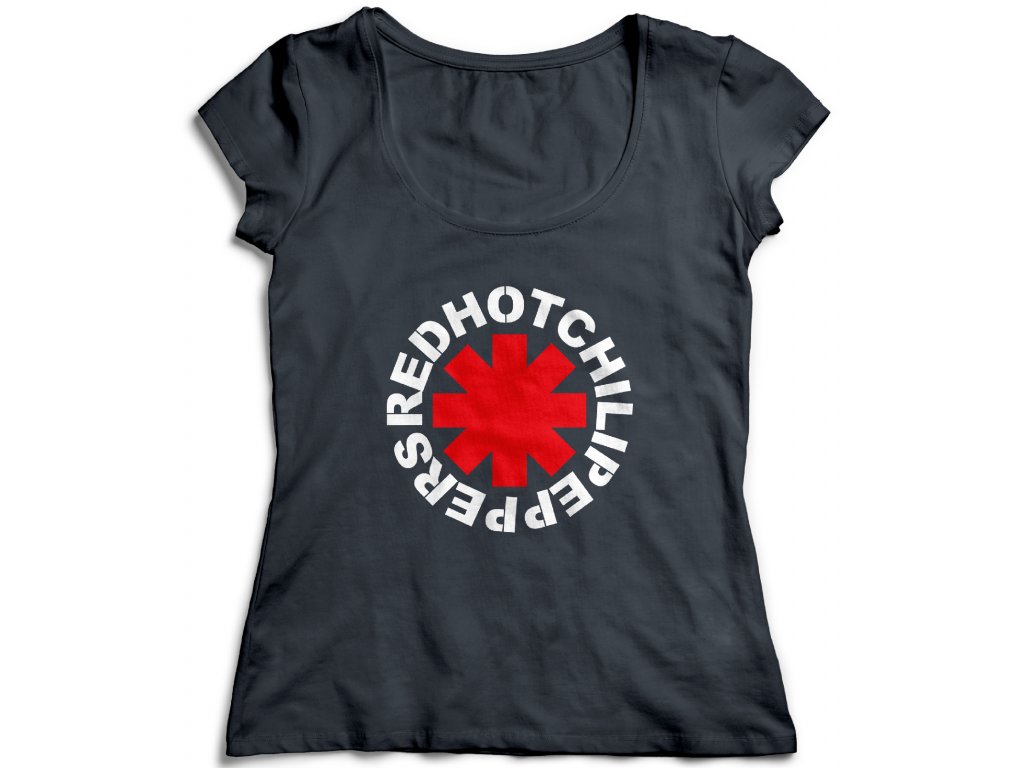 Dámske tričko Red Hot Chili Peppers Farba: Biela, Veľkosť: XS