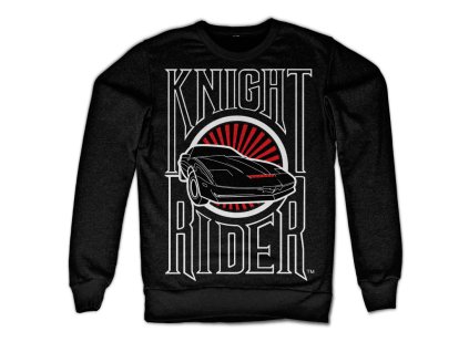 Pánska mikina Knight Rider Sunset K.I.T.T. (Výber veľkosti XXL)