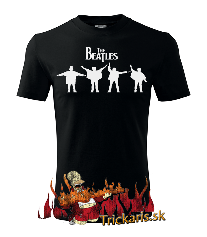 Tričko The Beatles Farba: Červená, Veľkosť: XL, Výber Farby: Dámske