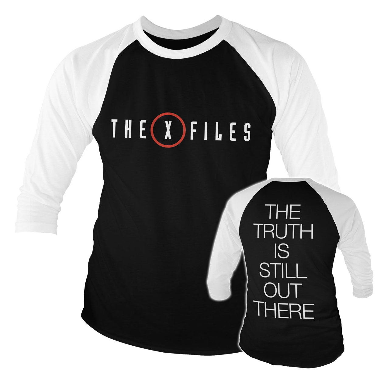 Pánske tričko s trojštvrťovým rukávom THE X-FILES Výber veľkosti: S