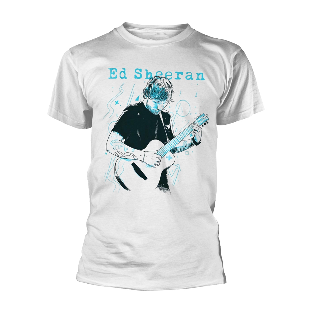 Pánske tričko ED SHEERAN GUITAR LINE ILLUSTRATION Veľkosť: XL