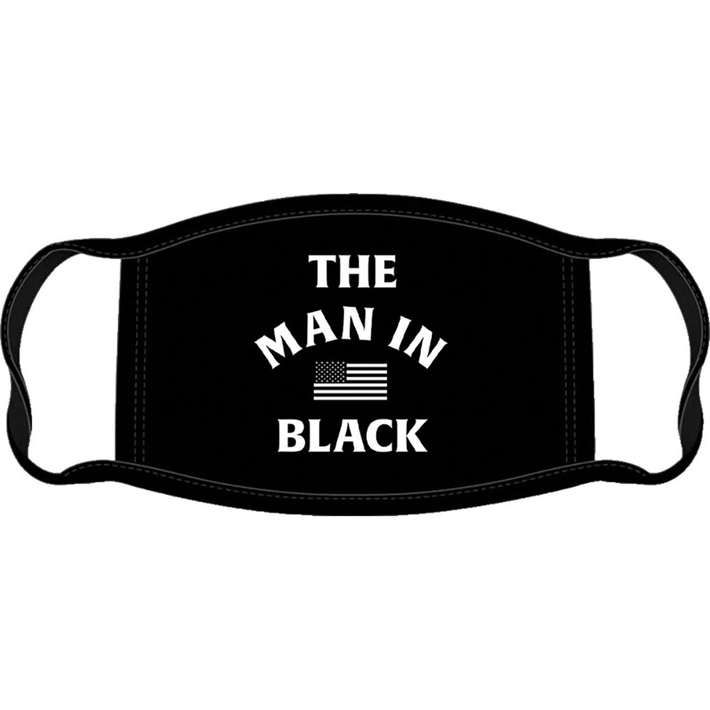 Bavlnené rúško Johnny Cash Man In Black